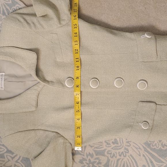 Vintage S.T.A.C. by sta Corp. three quarters sleeve blazer jacket size small - Picture 8 of 9